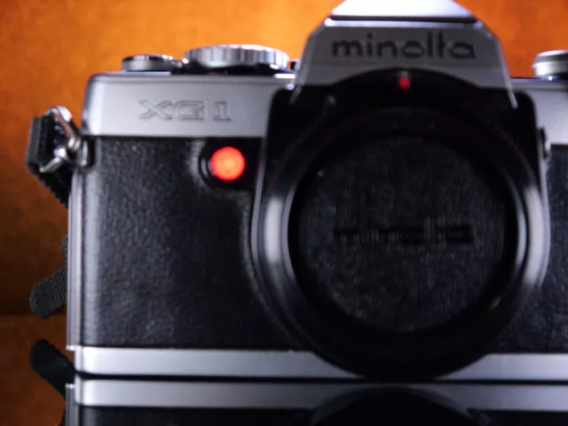 Minolta XG-1 35mm Film Camera - Working #7037247 3