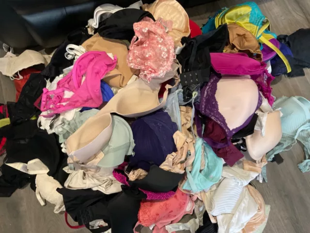 Large Job Lot Of Ladies Bra,S,Mixed Sizes,Styles & Brands,7 Kg Weight.