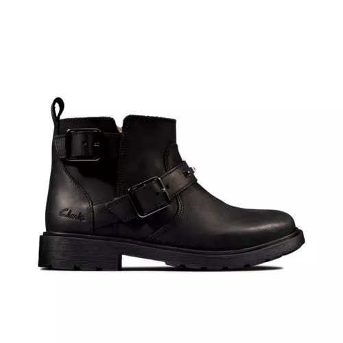 Clark online girls boots