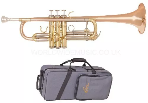 Odyssey OTR1200 Premiere (key of C) Trumpet Outfit in Plush lined padded Case