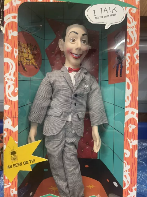 Vintage 1987 Pee Wee Herman  Plush Doll  Talking Pull String Voice by Matchbox