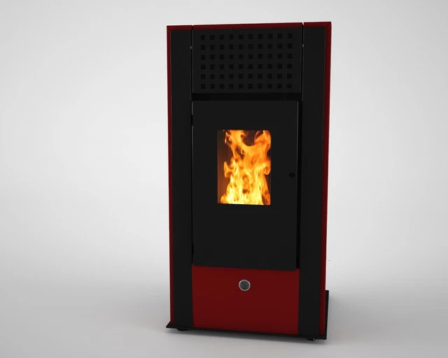 Poêle à Granulés TEBA TP 06 - 8,14 KW - Classe A+ - Neuf Sous Emballage