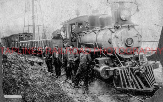 Set 3 Waynesburg & Washington 3 Foot Narrow Gauge - Pa Rr - Ten New 5X8 Photos