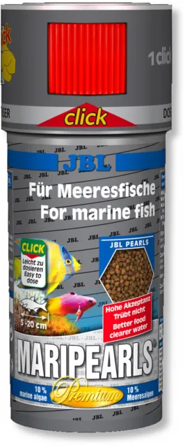 JBL MariPearls 140g (EUR 78,50 / kg) Granulat für Meerwasserfische