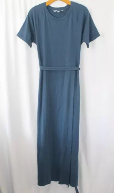 Elizabeth and James Blue Welles Tie Maxi Dress XS