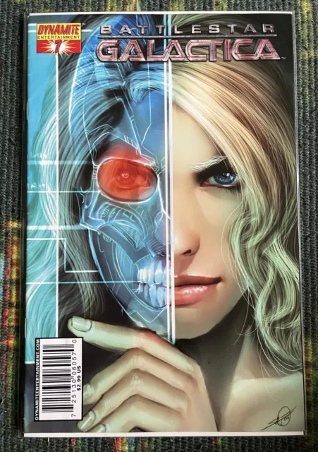 Battlestar Galactica #7 Sejic Cover Dynamite Comics 2007 Sent In A CB Mailer