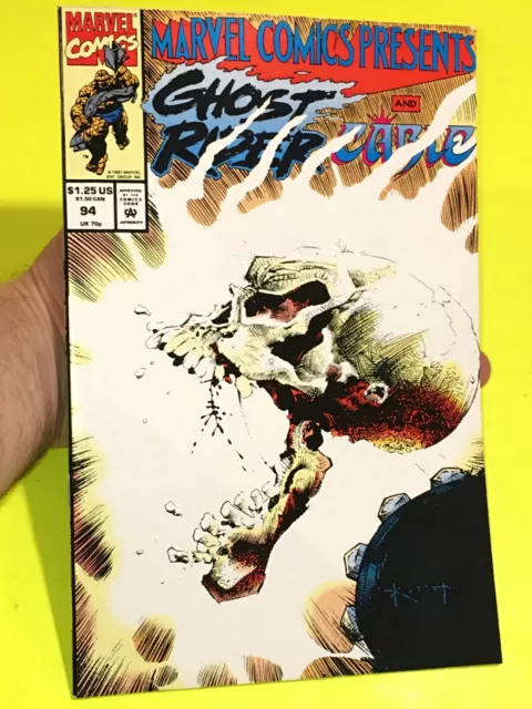 Vintage 1991 Marvel Comics Presents #94 Wolverine / Ghost Rider And Cable