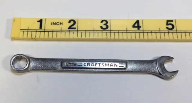 Llave combinada Craftsman 9 mm 12 puntos -VA- 42913 forjada en EE. UU.