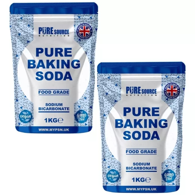 Sodium Bicarbonate Food Grade Baking Soda Bi Carb Fine Powder 2KG 100% PURE