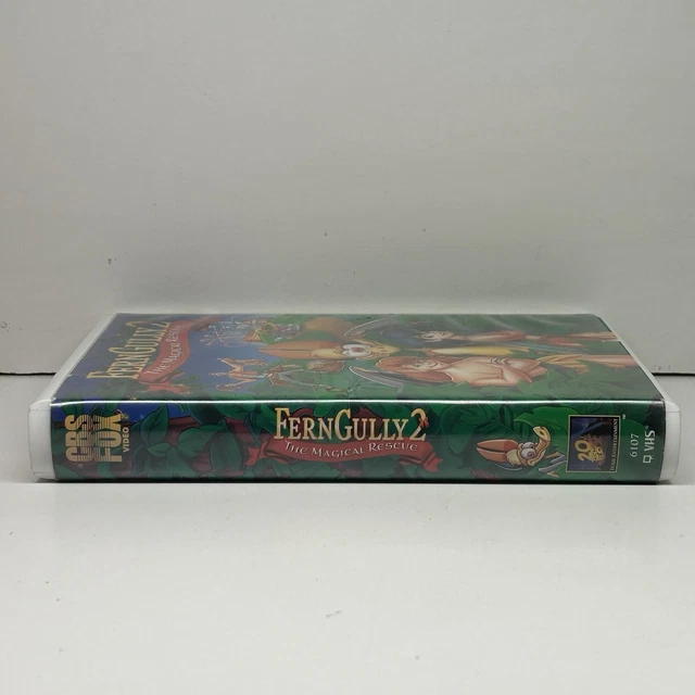 FERNGULLY 2: THE Magical Rescue VHS 1998 Video Tape 90s VTG Clamshell ...