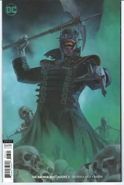 Batman Who Laughs #3 Cover B 1st Print Variant Ricardo Federici DC Comics 2019