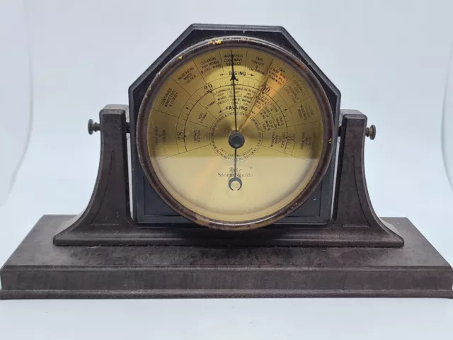 Antique 1927 TAYLOR 'Stormoguide' Bakelite Shelf Barometer Taylor Instrument Co.