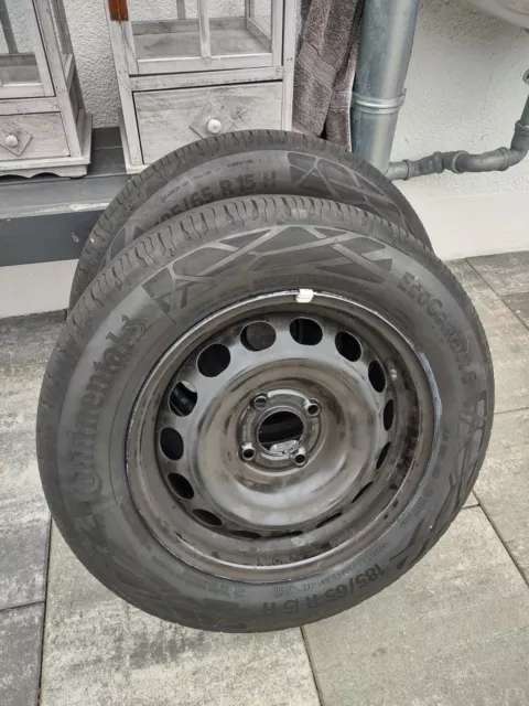 FAST NEU 4X Sommerräder&Felgen - Opel Corsa - 185 / 65 R 15 H - 6J x 16 ET 32