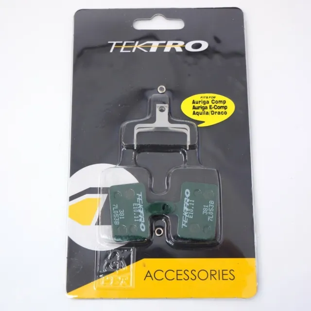 2-Pack - Tektro E10.11 Organic Disc Pads Orion/Auriga Pro/E-Comp/Draco/WS/Aquila