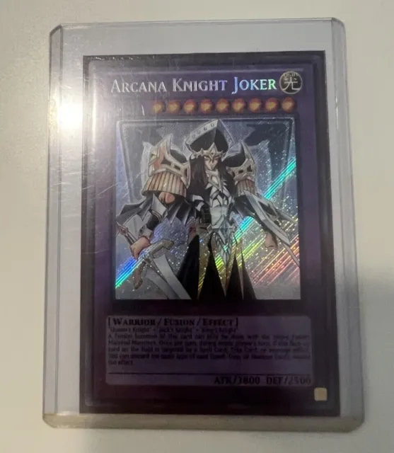 Yugioh! Arcana Knight Joker 1st Edition LCYW-EN051 Secret Rare NM