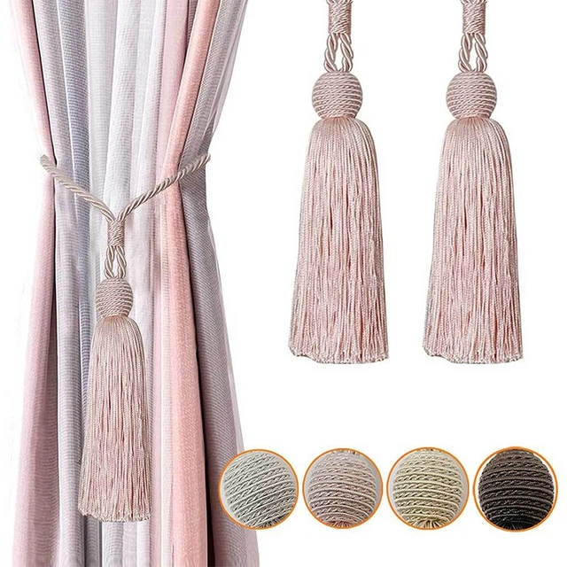 HIASTRA Window Curtain Tie back Tassel Rope holdbacks Handmake Window Room Gifts