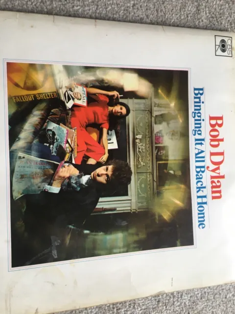 Bob Dylan - Bringing It All Back Home UK VINYL LP Record CBS BPG 62515 1965