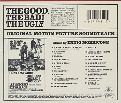 THE GOOD, THE Bad & The Ugly (Expanded) by Ennio Morricone [Audio CD] £ ...