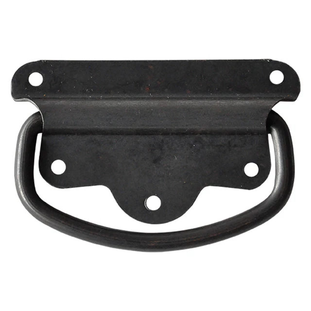 2920559 MANIGLIA AMERICANA PER BAULI mm   90 nera - pz 1
