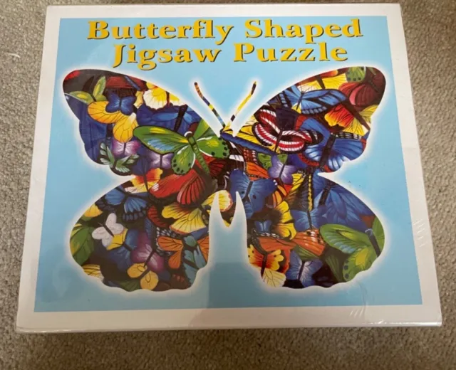 Butterfly Botanica 500 Piece Puzzle with Shaped Pieces
