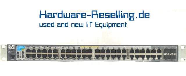Hp Procurve 2520G-8-Poe Gigabit Switch (J9298A) Plus J4850C Gbic