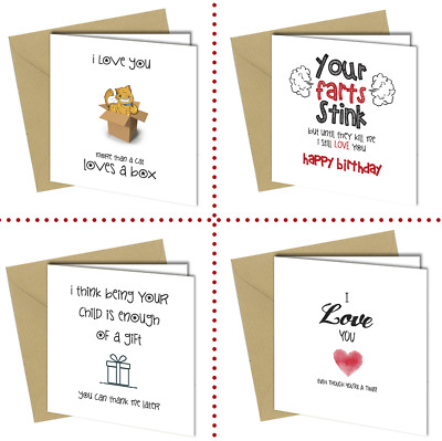 Funny San Valentino anniversario compleanno carta Moglie Fidanzata Fidanzato Marito AGM 
