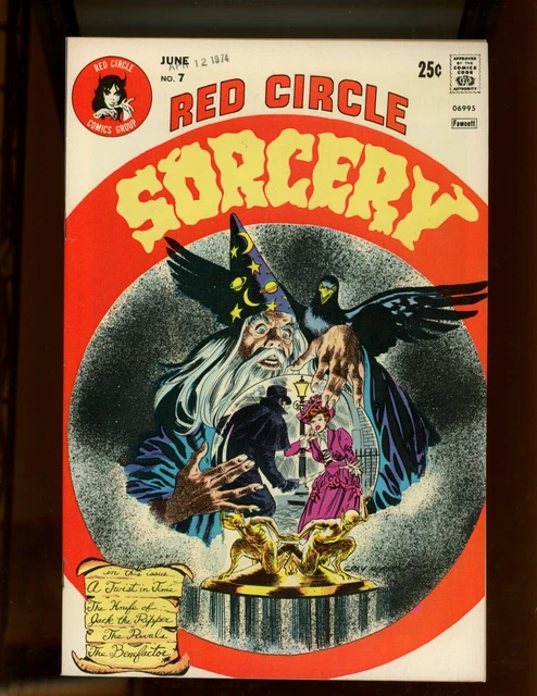 (1974) Red Circle Sorcery #7 - "A TWIST IN TIME!" (8.5)