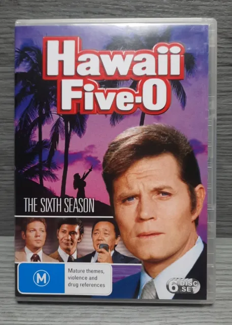 Hawaii Five-O Sixth Season 6 DVD TV Series Six Crime Region 4