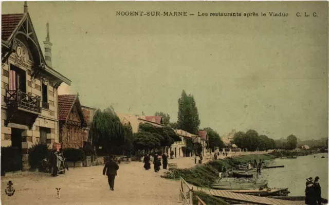 CPA NOGENT sur MARNE restaurants after Viduc. (509429)