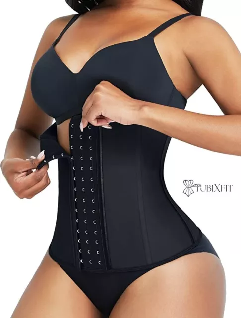 Damen Korsage mit 7 Stahlknochen Korsett Shapewear Taillenmieder