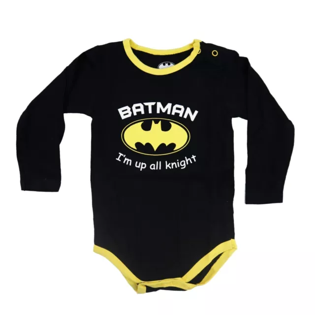 DC Comics Batman Baby Kleinkind kurzarm Body Strampler Schlafanzug Gr. 68-92