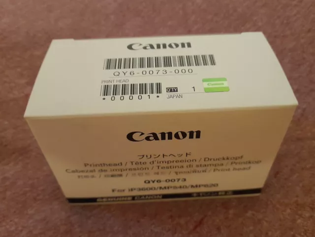 Testina di stampa Canon QY6-0073 MERCE NUOVA nella confezione originale