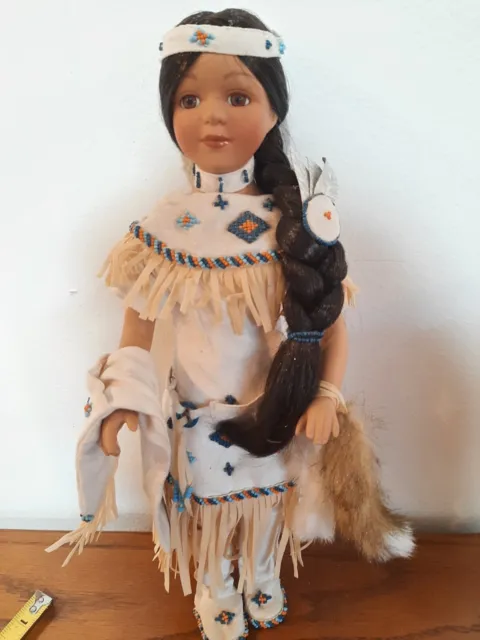 NATIVE AMERICAN DOLL by Collections Etc.