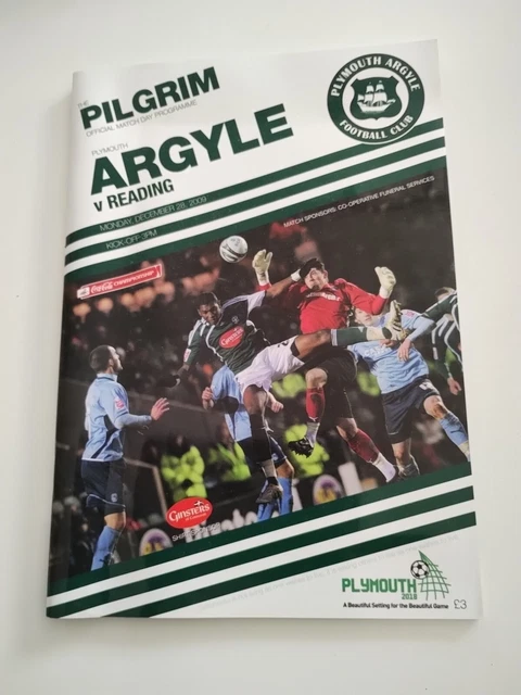 Plymouth Argyle v Reading Championship 2009-10