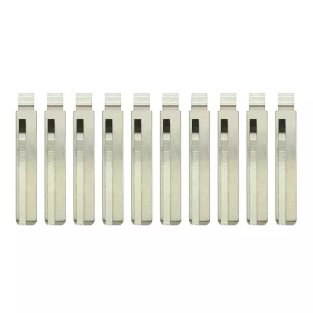 Uncut Remote Flip Key Blade Blank Insert Replacement for Hyundai  (10 Pack)