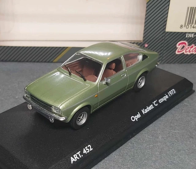 Voiture Miniature Opel Ascona C 1981 Verte - Modèle 1:18 Neuf Dans Sa Boîte MCG - Réf. MCG18458