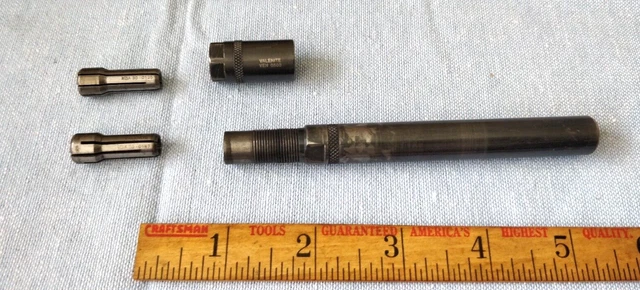 Walter Valenite VE 0500 Collet Chuck Extension + 2 collet - USA - DA300