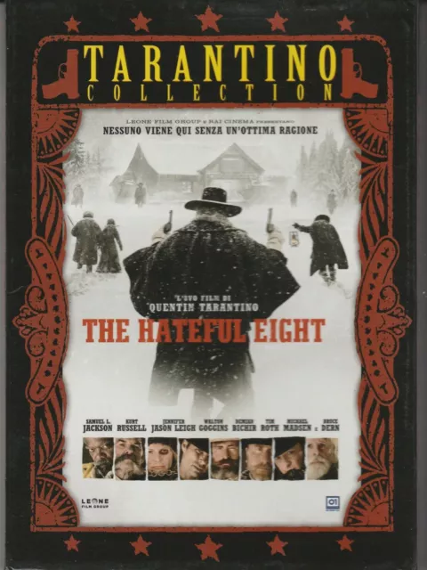 Dvd THE HATEFUL EIGHT di Quentin Tarantino nuovo sigillato slipcase 2016