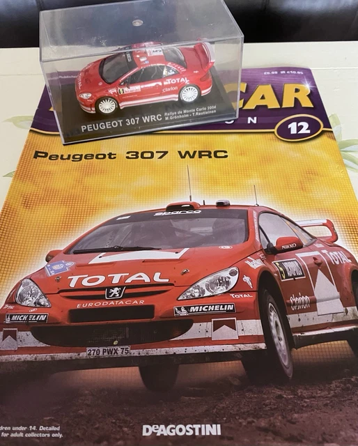 Peugeot - 206 WRC Finland Rally 2002 - Modèle Presse - 1/43 - Voiture