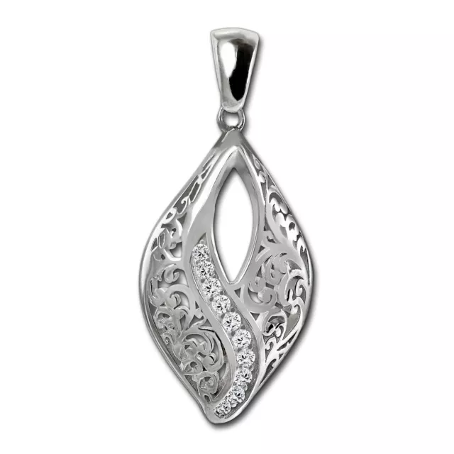 Silberdream Femmes Orient Pendentif pour Collier De 925 Argent Zircon Blanc