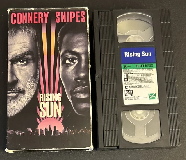 VHS TAPE - Rising Sun - Brian Dennehy - Large Case $29.00