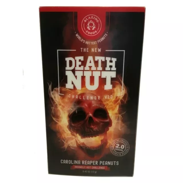 The Death Nut Challenge Version 2.0 Carolina Reaper 0.42 Ounce (Pack of 1)