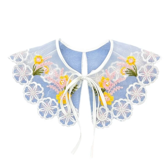 FALSE COLLAR EMBROIDERY Collar Detachable Collar Sheer Collar Collar 9