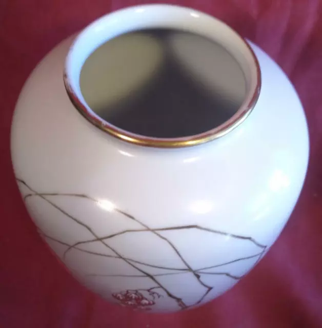 Vintage Old Rosenthal Porcelain Vase Urn German Geramny Painted Decorated