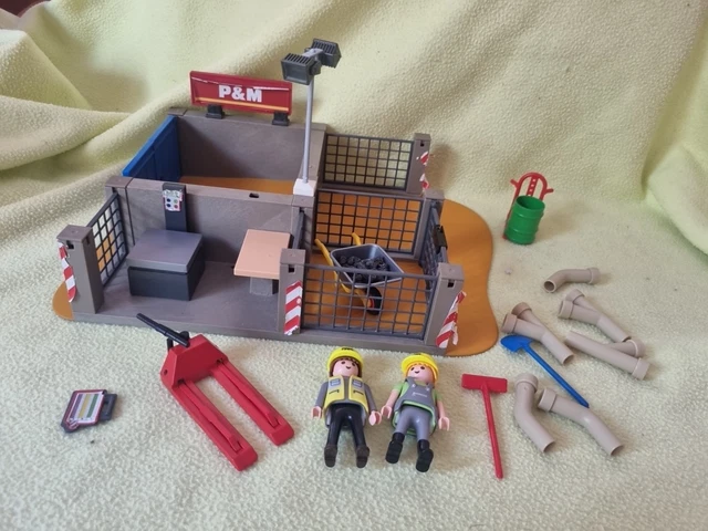 Lavabo & Toilettes Playmobil Verts - Pièces Détachées Pour Chantier