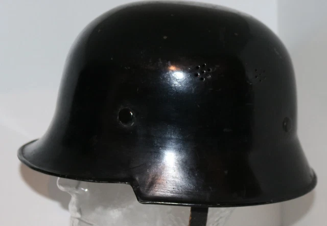 WW2 WK2 M34 Helm Stahlhelm Feuerwehr Feuerlöschpolizei Größe 58 Thale 3