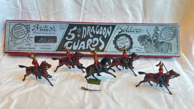 Britains 5th Dragoon Guards with Original Box, No. 3