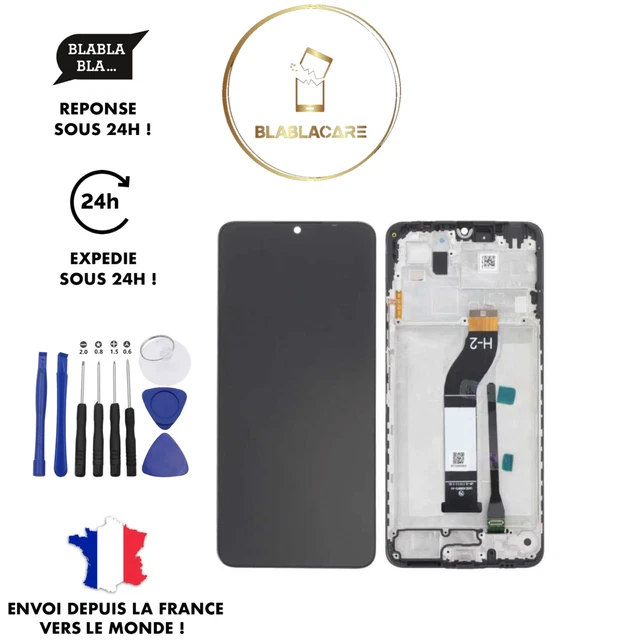 Original Ecran LCD Complet Tarnish Avec Châssis Pour Xiaomi Redmi Note 9 Pro 5g Xiaomi