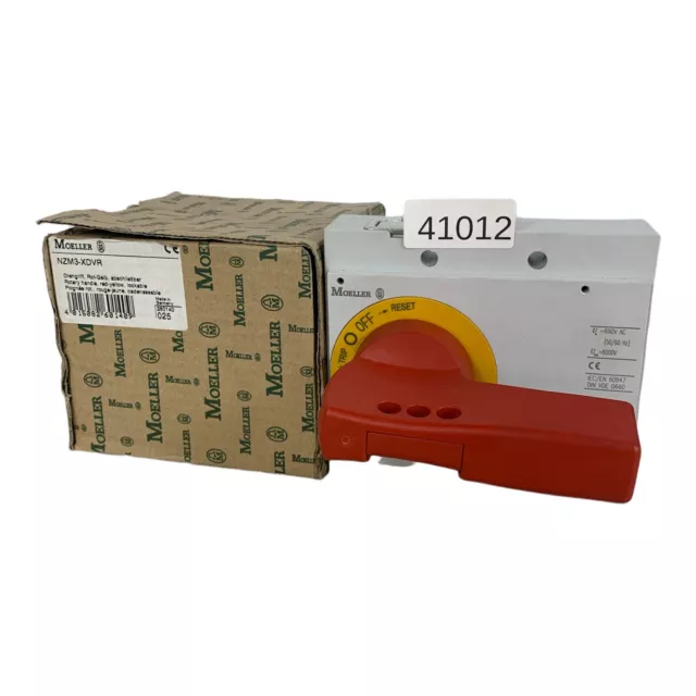 Moeller NZM3-XDVR Rotation Handle Red-Yellow Lockable