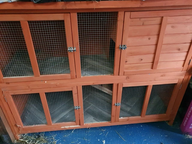 PETS AT HOME Bluebell 5ft Guinea Pig Rabbit Hutch 66.00